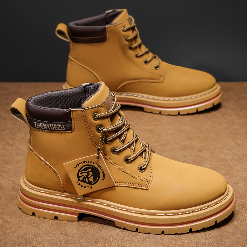 Fashion Men's High‑Top Boots,  - Men'S Fashion Hiking Boots review and price