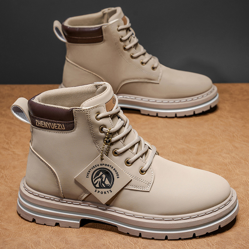 Fashion Men's High‑Top Boots,  - Men'S Fashion Hiking Boots review and price