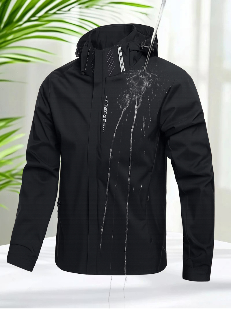 Waterproof Jacket Men Outdoor  - Windbreaker Men Zip review and price