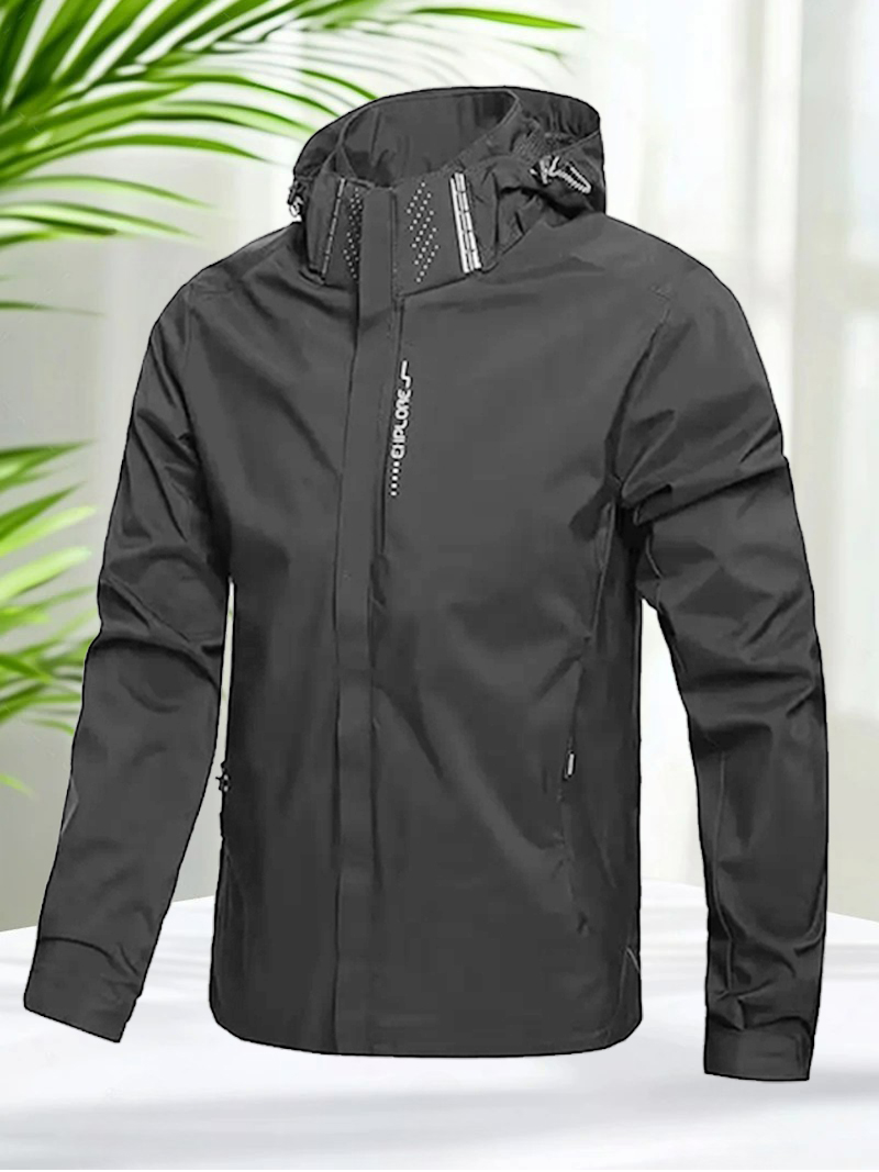 Waterproof Jacket Men Outdoor  - Windbreaker Men Zip review and price