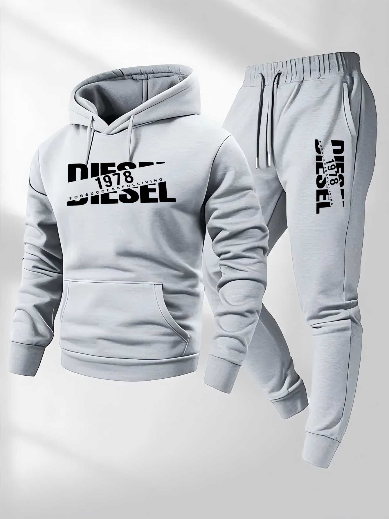 Men Fashion Print Tracksuit Ho - Men'S Fashion Tips review and price