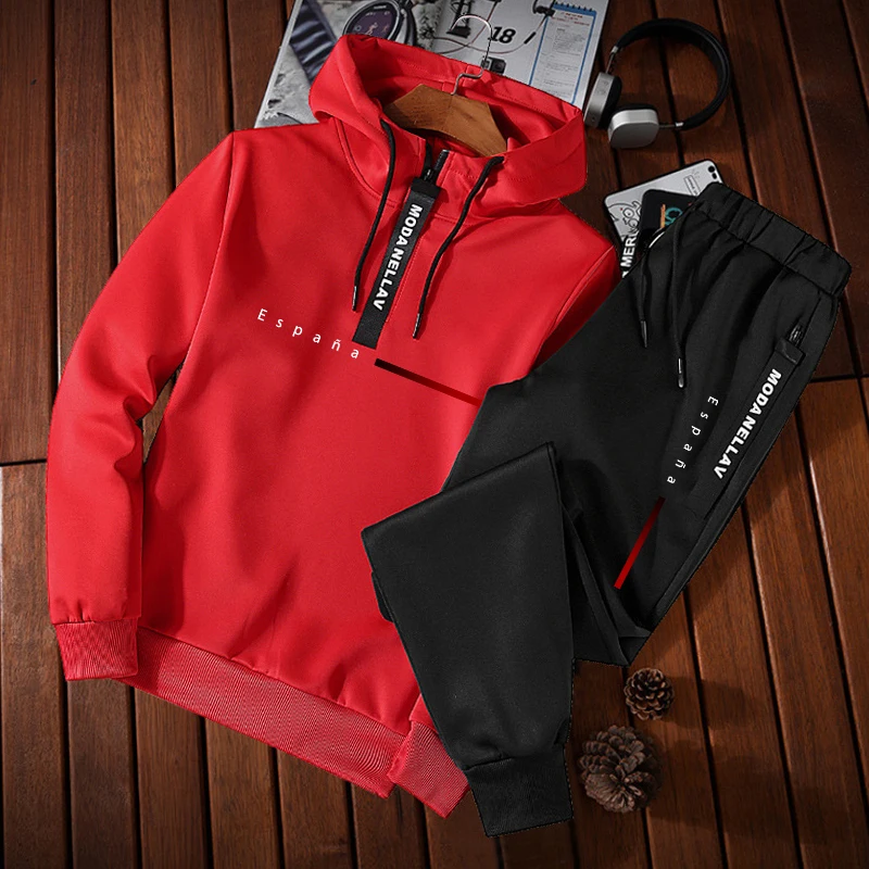 2026 Men's Tracksuit Print Cas - Men'S Fashion Hoodie review and price
