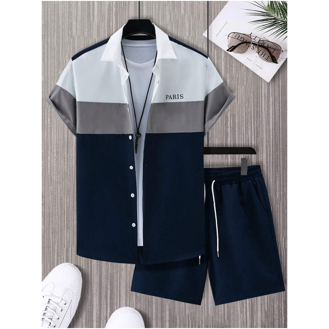 Men's Fashion Suit Blue And Wh - Men'S Fashion Rules review and price