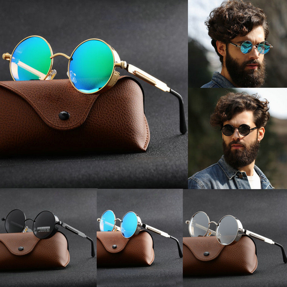 New Metal Steampunk Sunglasses - Men'S Fashion Round Glasses review and price