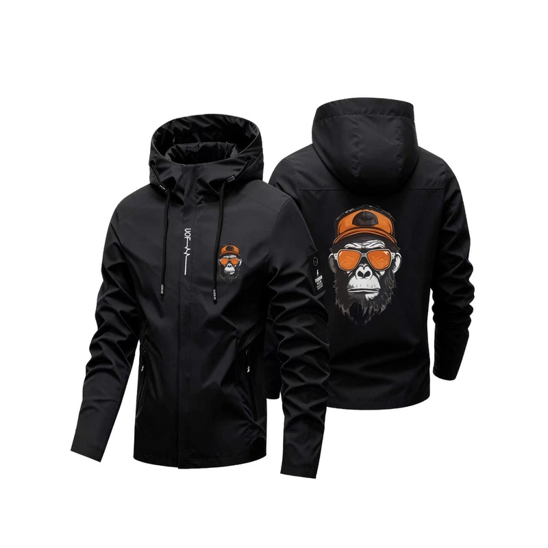 Men Cool Gorilla Sunglasses Pr - Windbreaker Men Zip review and price