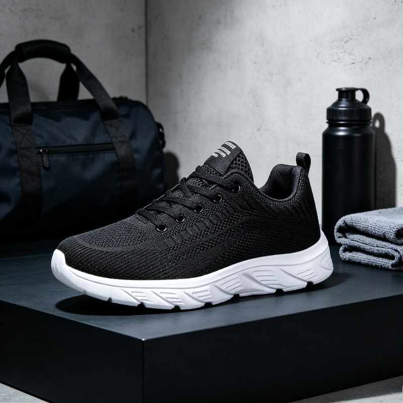 Men Breathable Knit Sneakers W - Casual Sneakers Men review and price