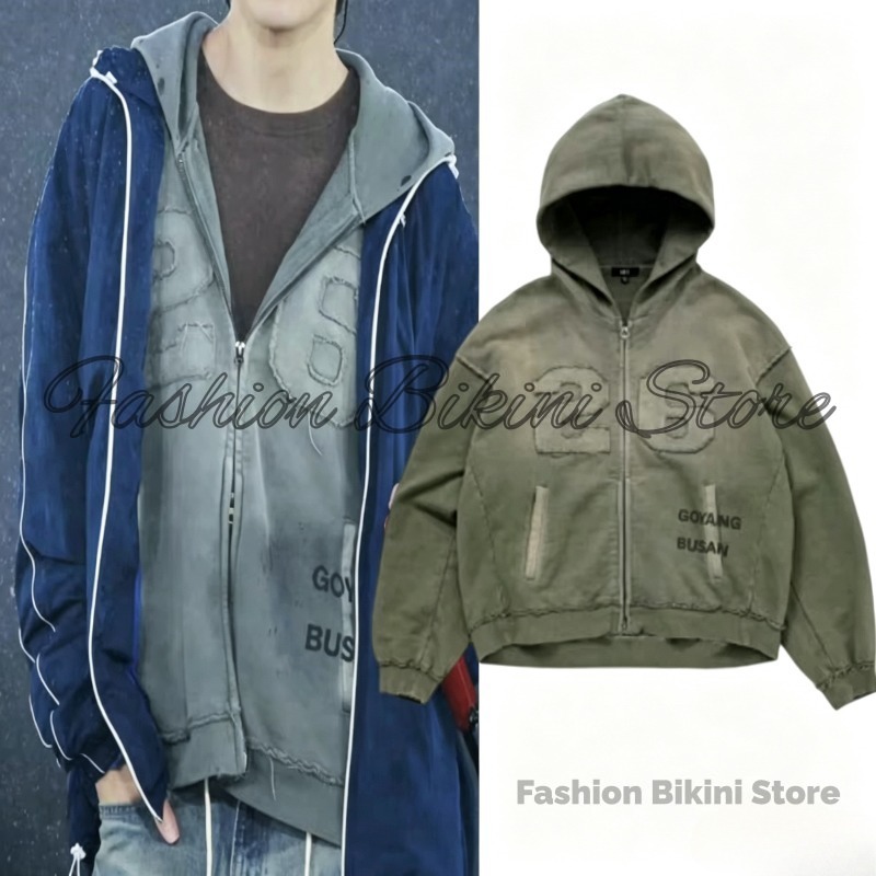 Gradient Grey Hooded Windbreak - Windbreaker Men Zip review and price